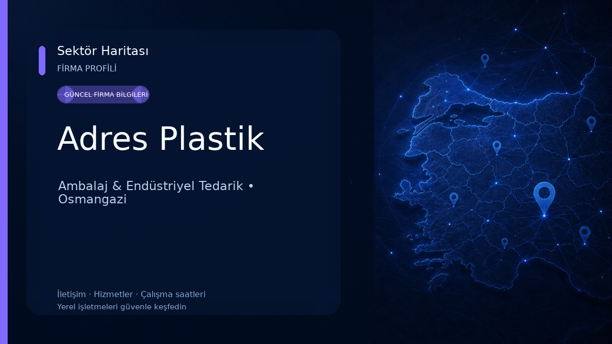 Adres Plastik