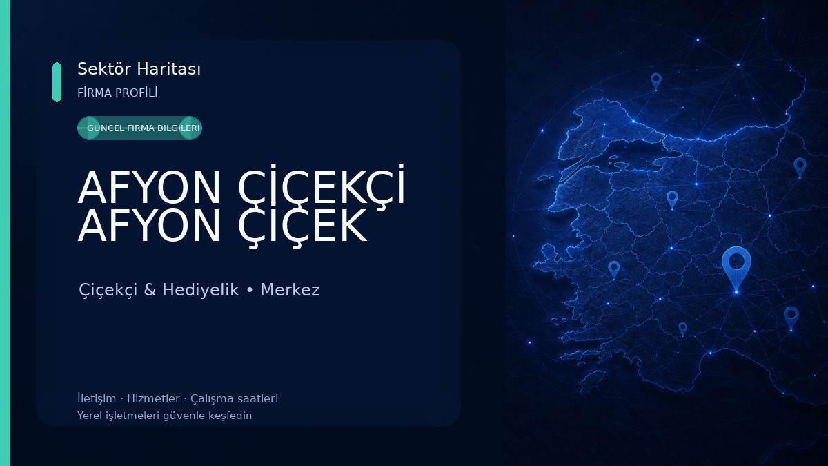 AFYON ÇİÇEKÇİ AFYON ÇİÇEK Çiçekçi & Hediyelik
