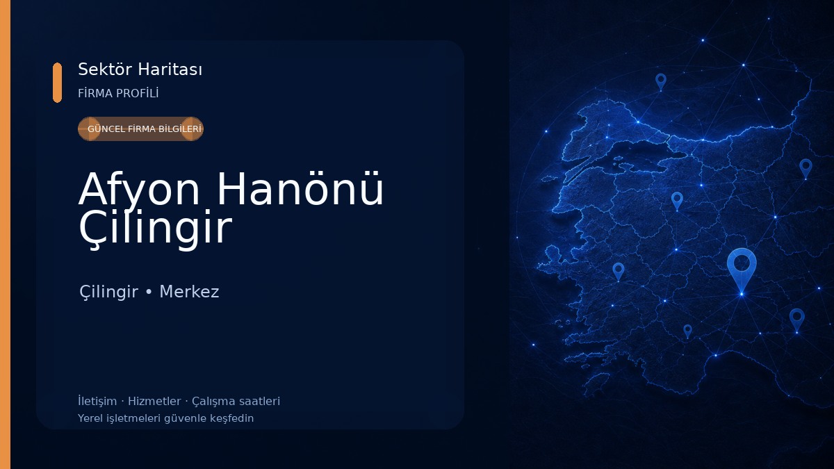 Afyon Hanönü Çilingir Çilingir