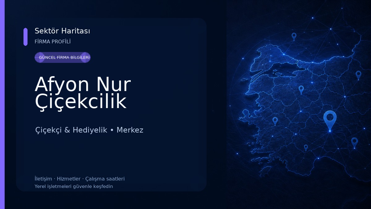 Afyon Nur Çiçekcilik 