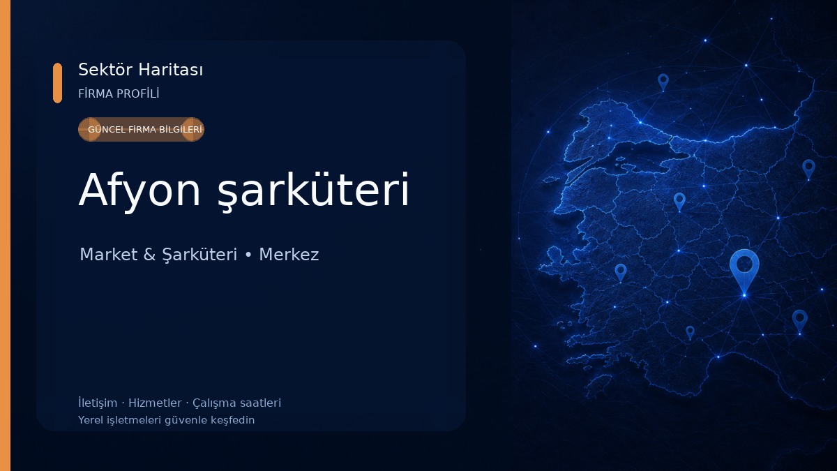 Afyon şarküteri Market & Şarküteri