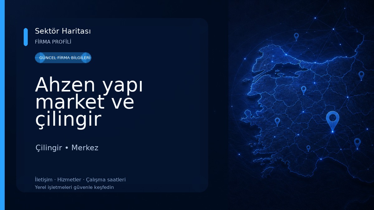 Ahzen yapı market ve çilingir 
