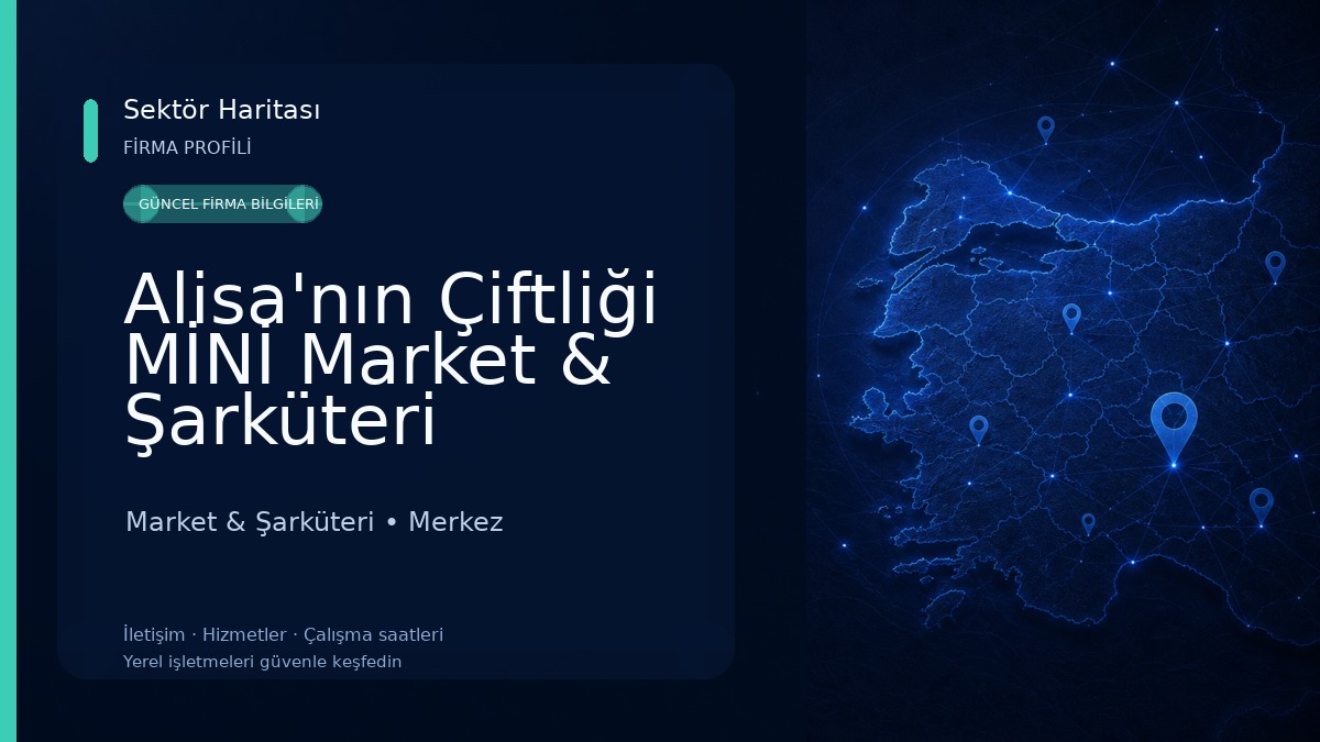 Alisa'nın Çiftliği MİNİ Market & Şarküteri 