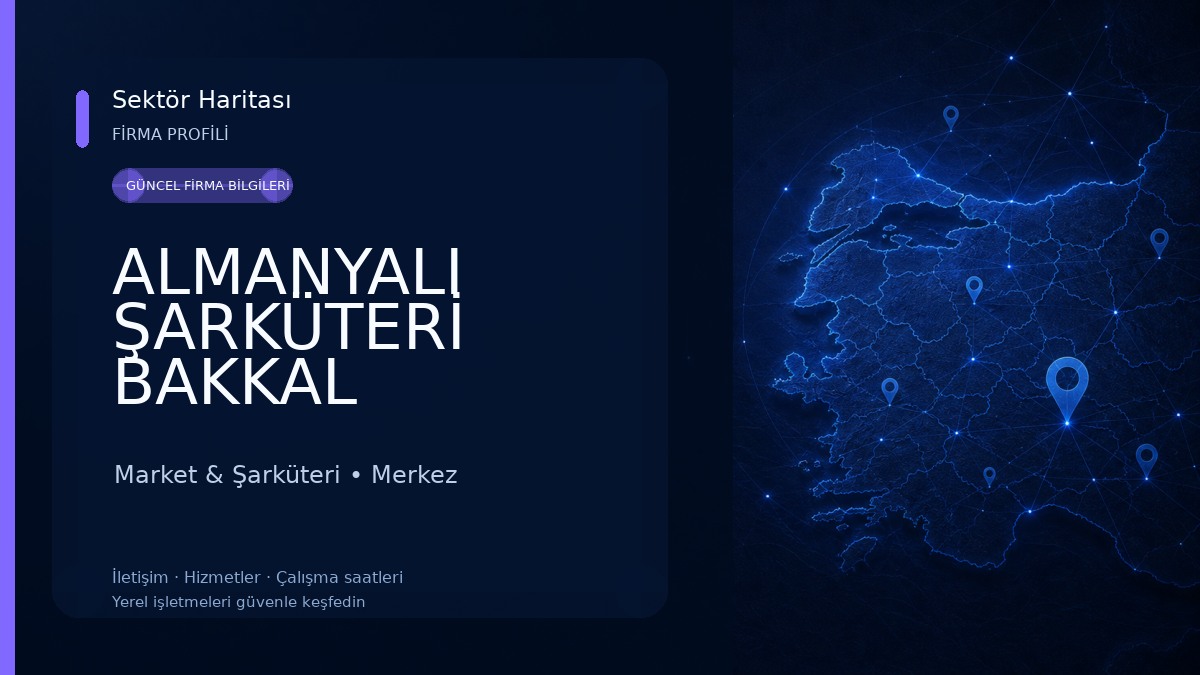 ALMANYALI ŞARKÜTERİ BAKKAL Market & Şarküteri