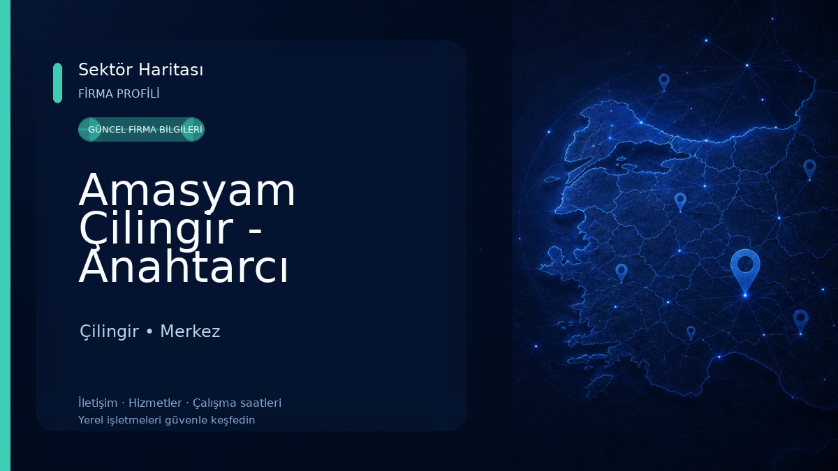 Amasyam Çilingir - Anahtarcı 