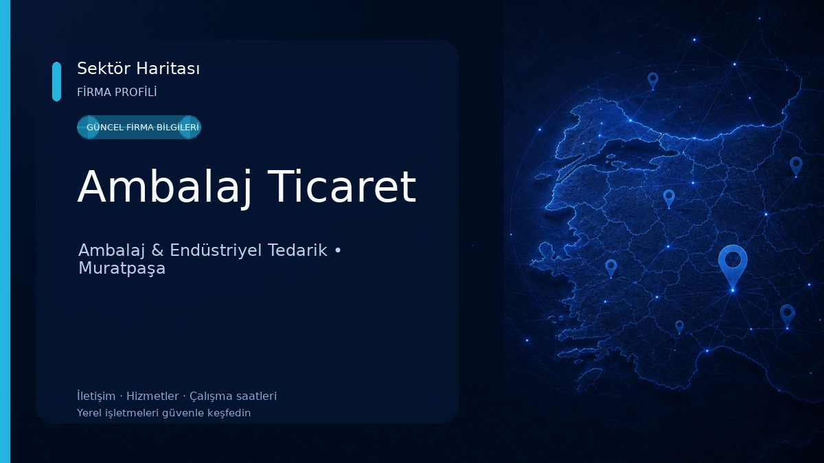 Ambalaj Ticaret Ambalaj & Endüstriyel Tedarik