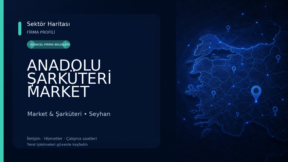 ANADOLU ŞARKÜTERİ MARKET Market & Şarküteri