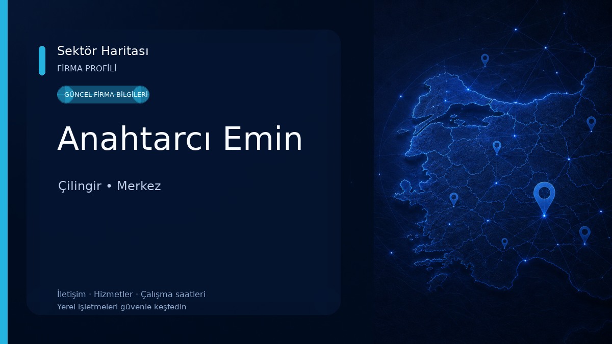 Anahtarcı Emin Çilingir