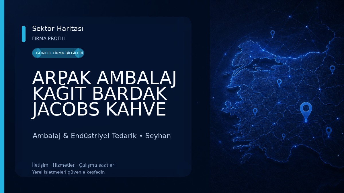 ARPAK AMBALAJ KAĞIT BARDAK JACOBS KAHVE DOĞUŞ ÇAY Ambalaj & Endüstriyel Tedarik