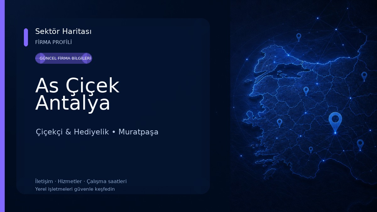 As Çiçek Antalya Çiçekçi & Hediyelik