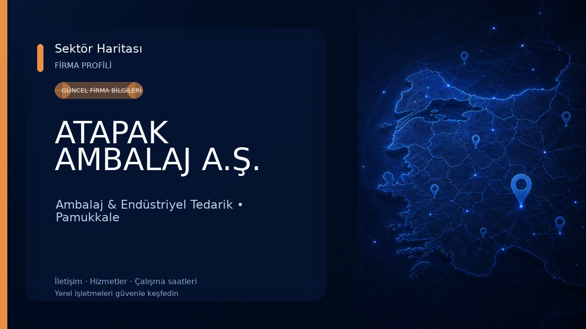 ATAPAK AMBALAJ A.Ş. Ambalaj & Endüstriyel Tedarik