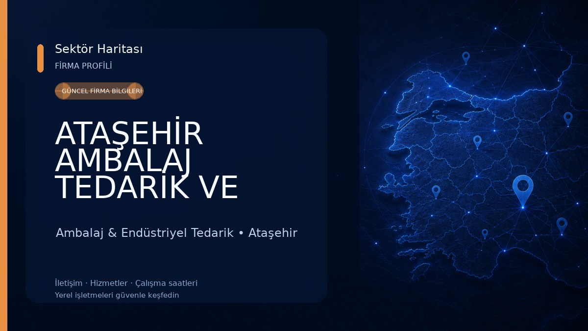 ATAŞEHİR AMBALAJ TEDARİK VE PARTİ KUTLAMA MALZEMELERİ
