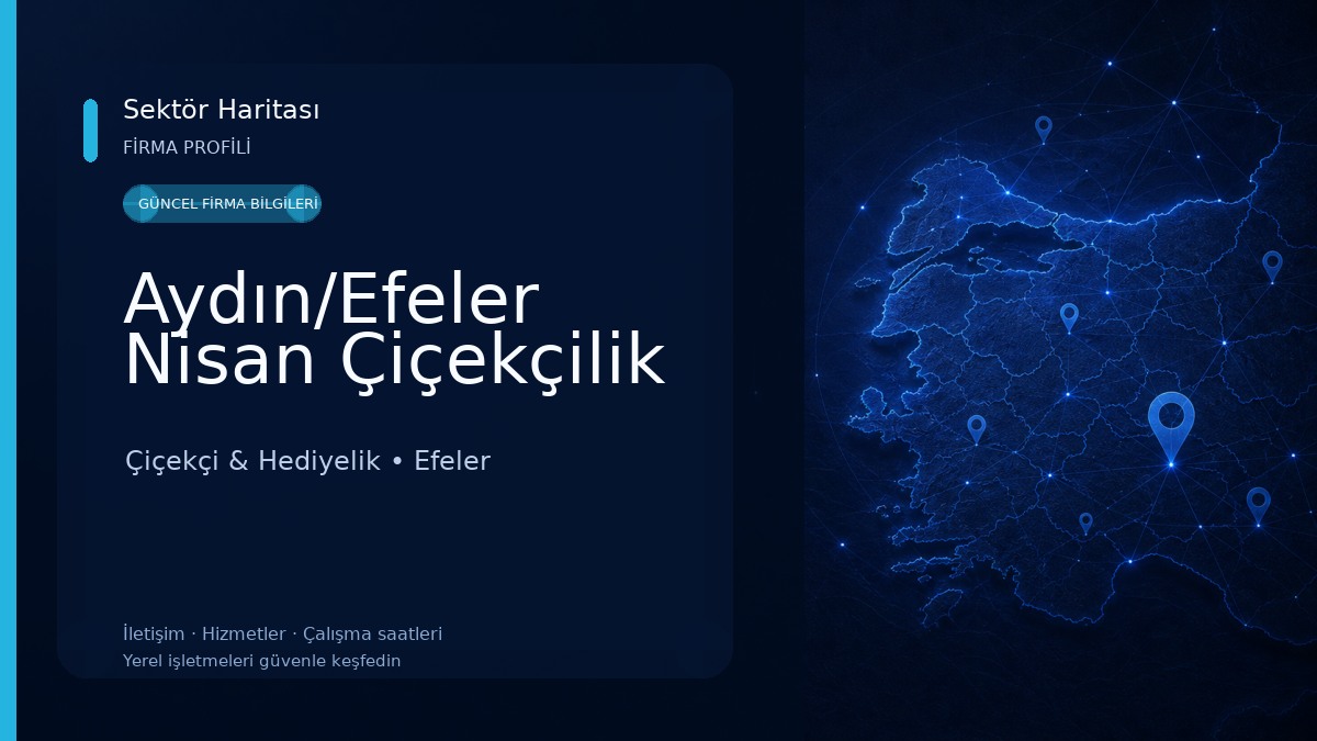 Aydın/Efeler Nisan Çiçekçilik Çiçekçi & Hediyelik