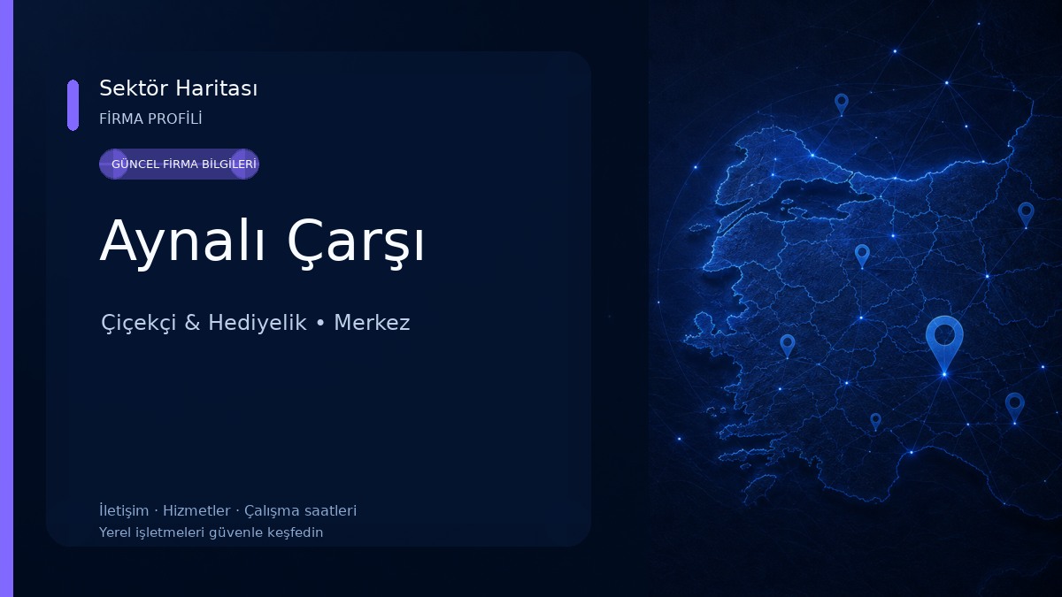 Aynalı Çarşı Çiçekçi & Hediyelik