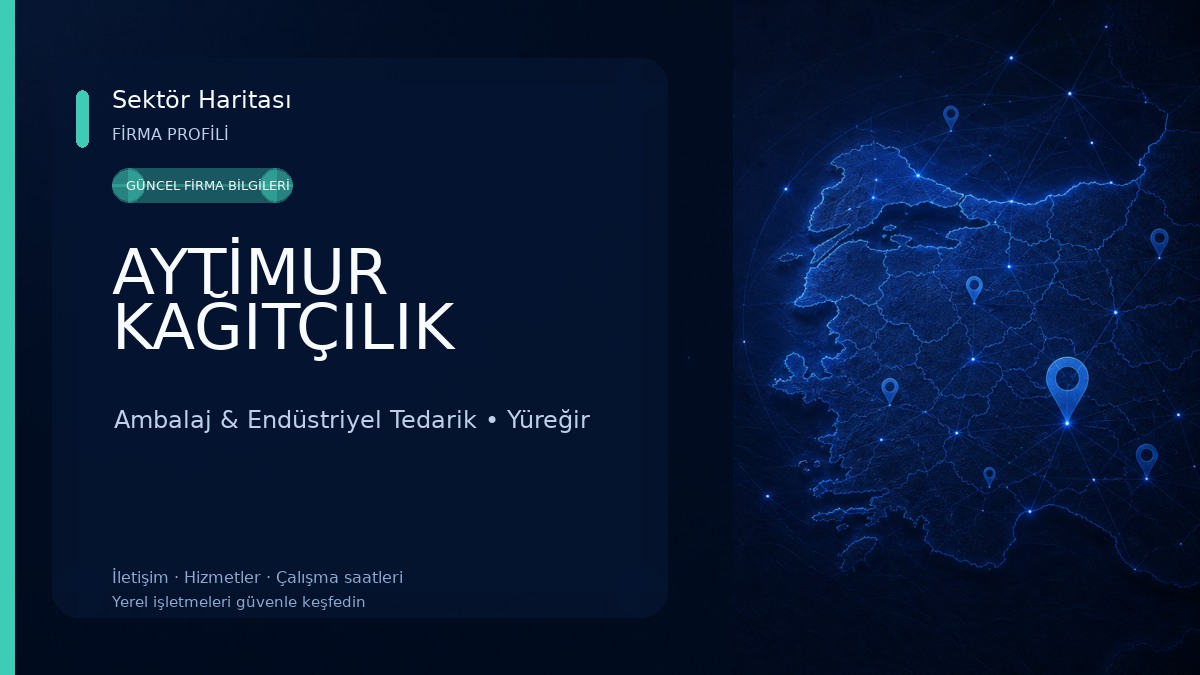 AYTİMUR KAĞITÇILIK Ambalaj & Endüstriyel Tedarik