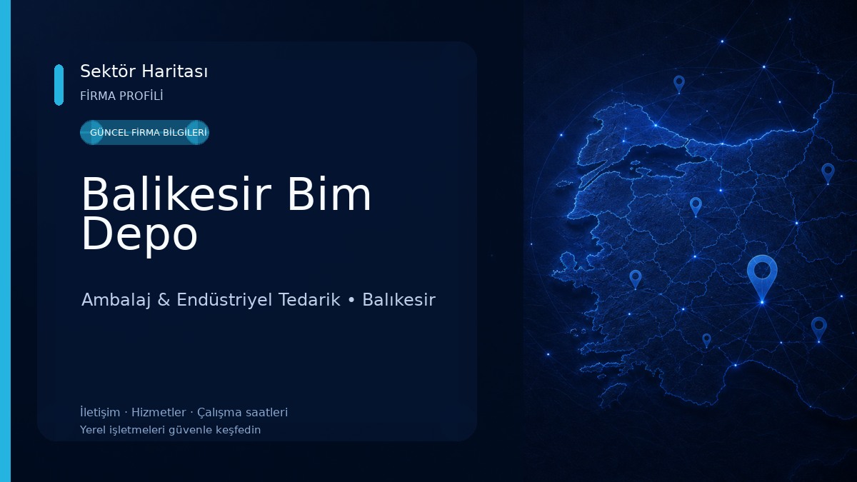 Balikesir Bim Depo Ambalaj & Endüstriyel Tedarik