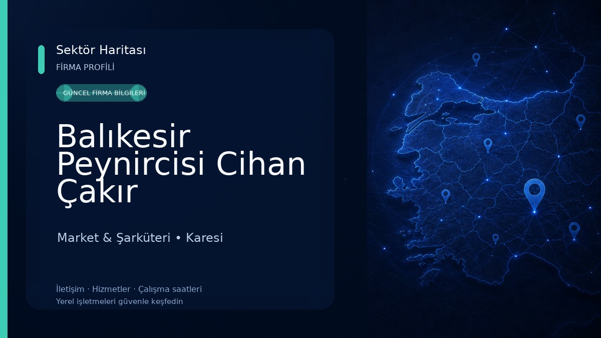 Balıkesir Peynircisi Cihan Çakır Market & Şarküteri