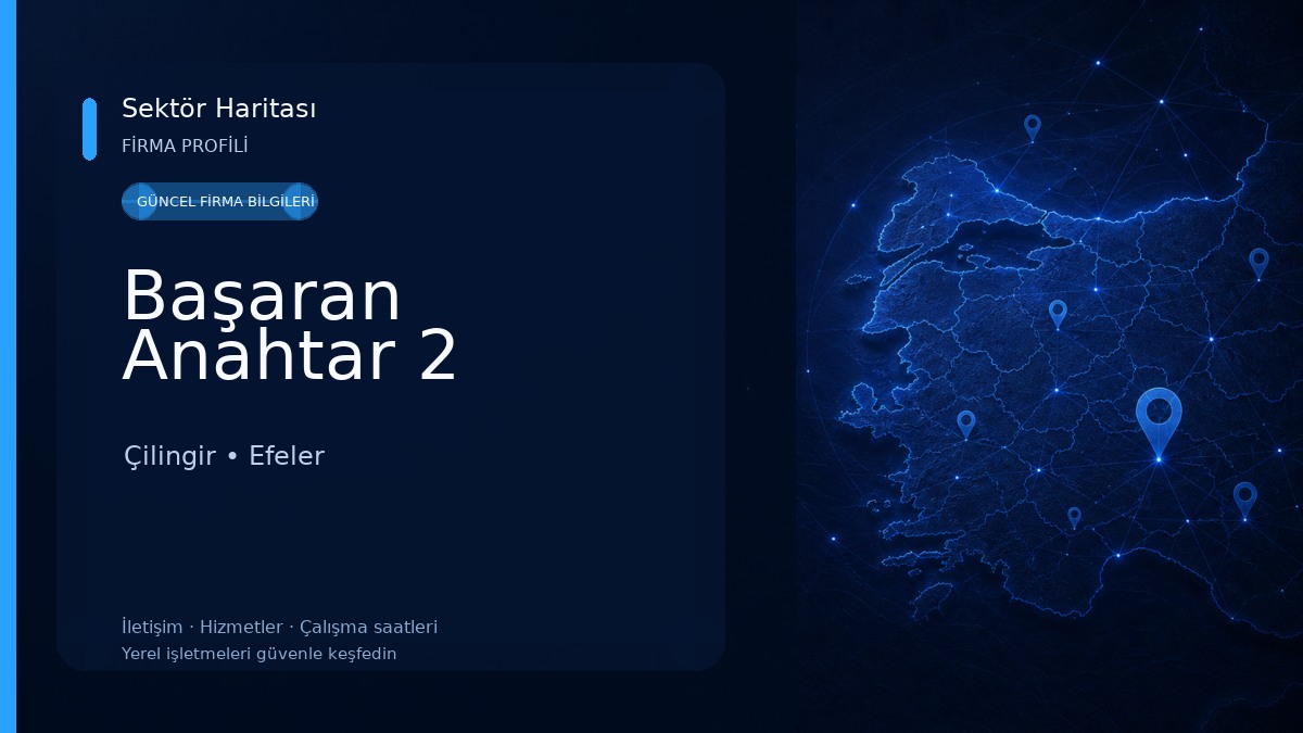 Başaran Anahtar 2 Çilingir