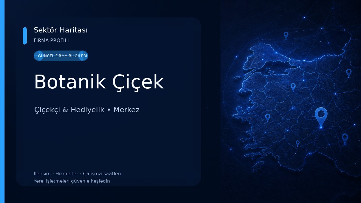 Botanik Çiçek Çiçekçi & Hediyelik