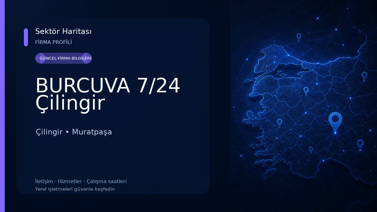 BURCUVA 7/24 Çilingir 