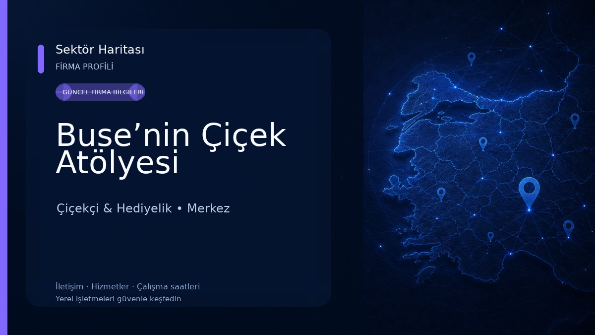 Buse’nin Çiçek Atölyesi Çiçekçi & Hediyelik