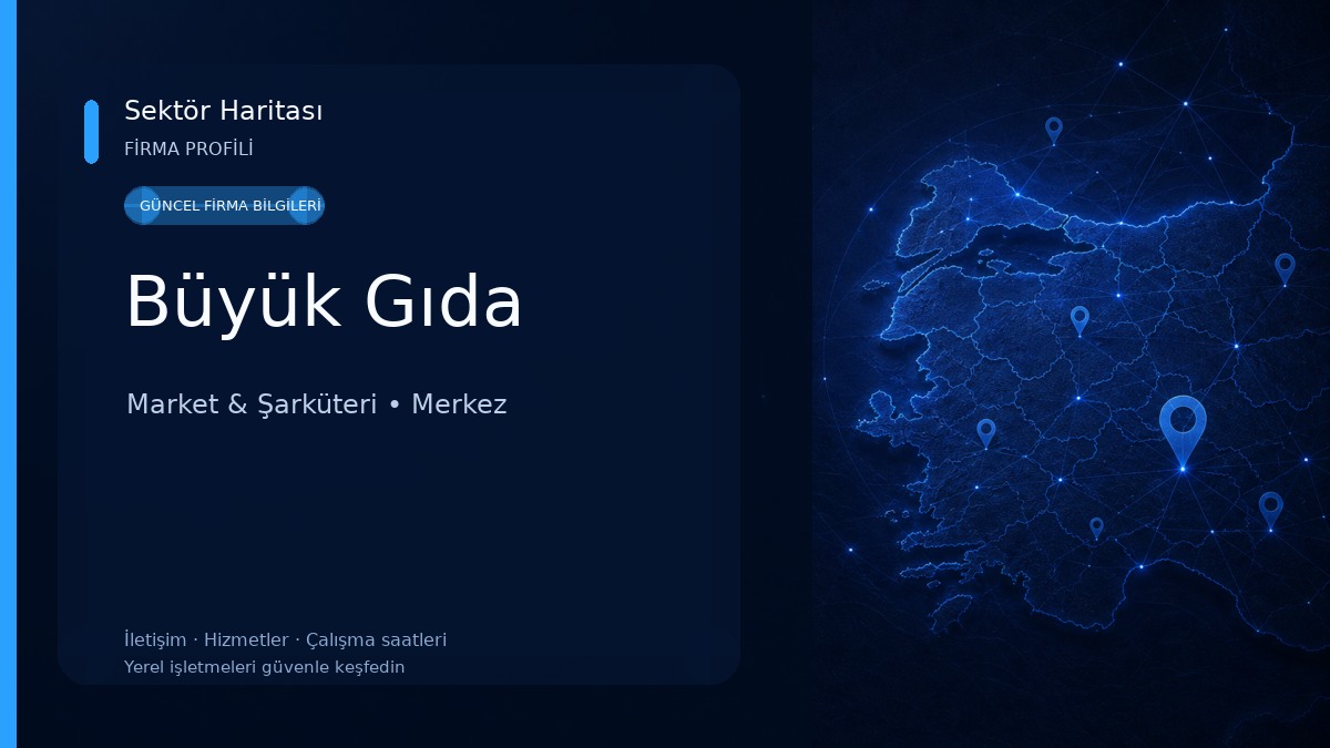 Büyük Gıda Market & Şarküteri