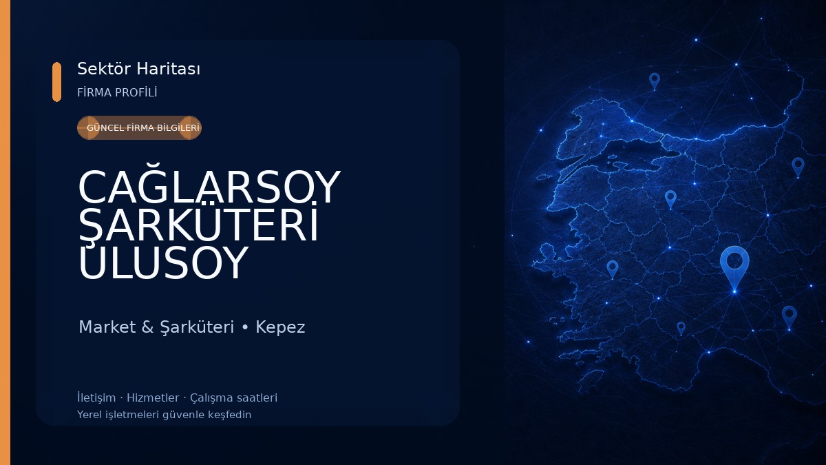 CAĞLARSOY ŞARKÜTERİ ULUSOY Market & Şarküteri