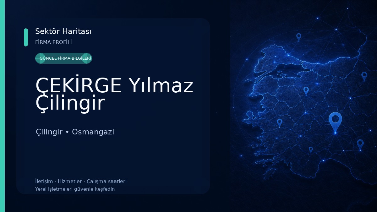 ÇEKİRGE Yılmaz Çilingir Çilingir