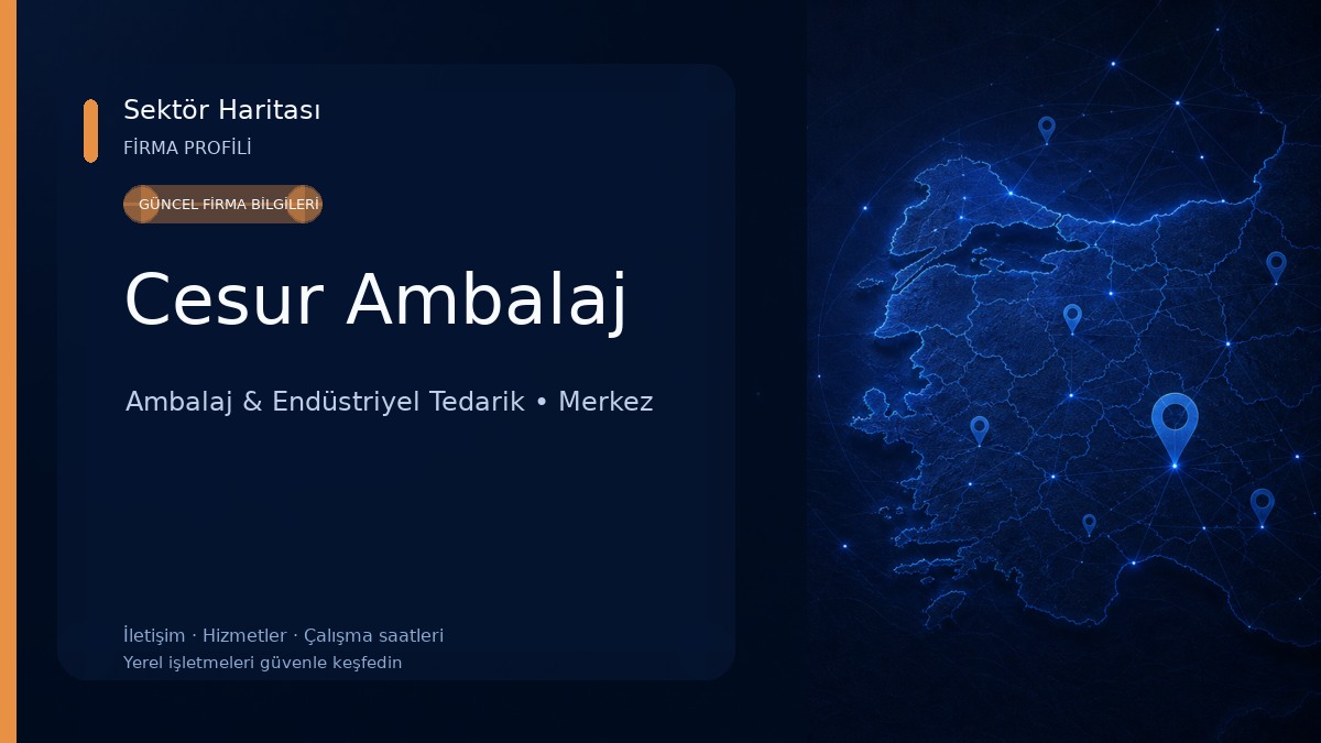 Cesur Ambalaj Ambalaj & Endüstriyel Tedarik