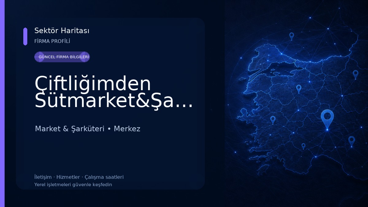 Çiftliğimden Sütmarket&Şarküteri Market & Şarküteri