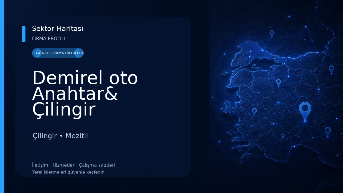 Demirel oto Anahtar& Çilingir Çilingir