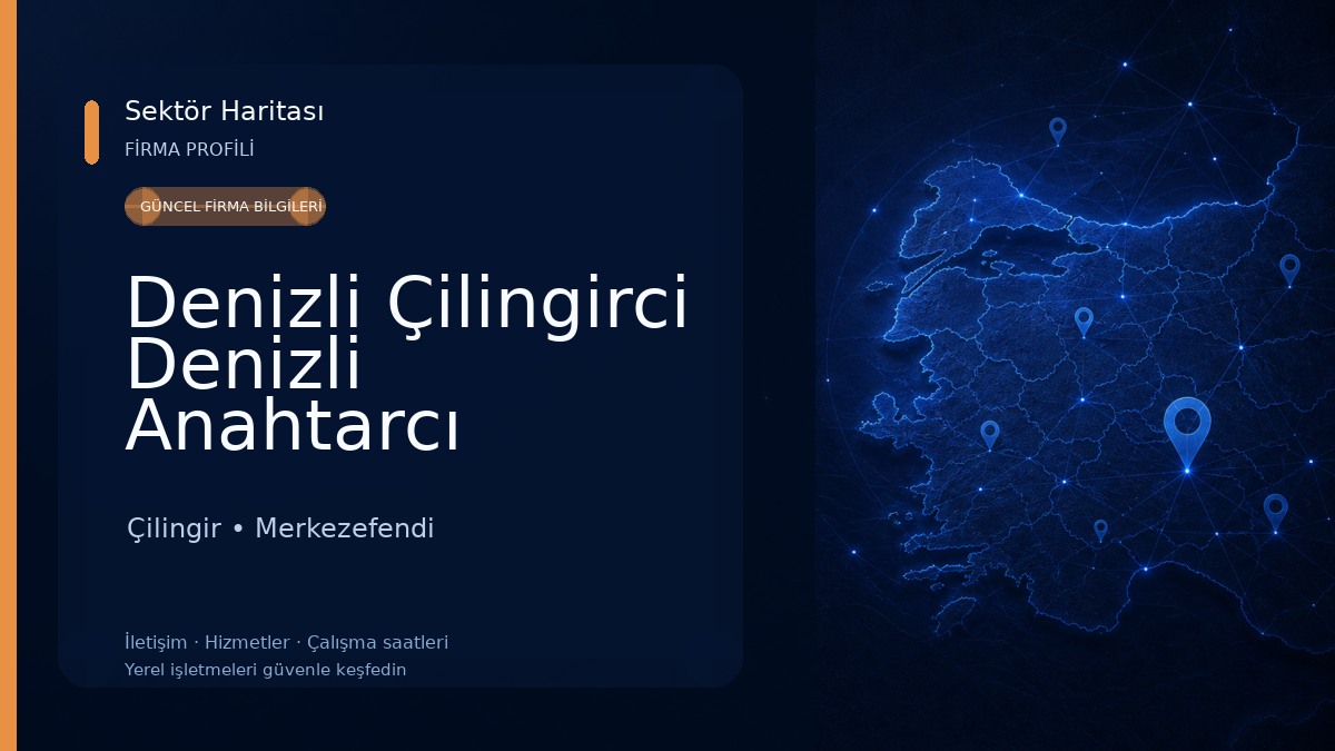 Denizli Çilingirci Denizli Anahtarcı Denizli Çilingir Anahtar 7/24 Acil Servis Çilingir