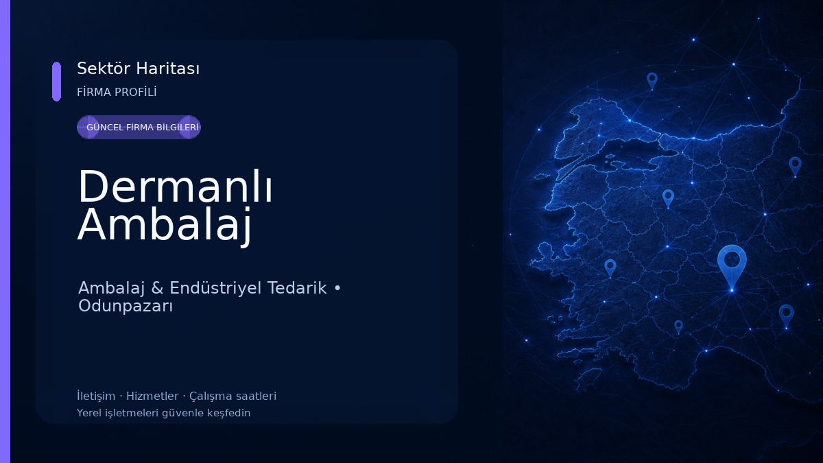 Dermanlı Ambalaj Ambalaj & Endüstriyel Tedarik