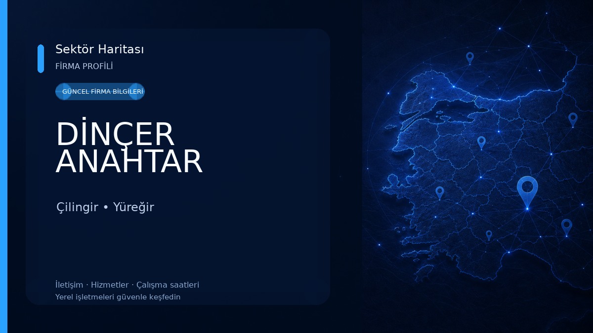 DİNÇER ANAHTAR Çilingir