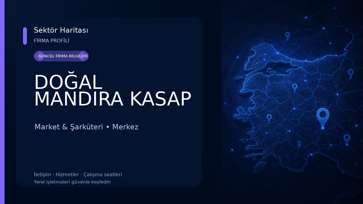 DOĞAL MANDIRA KASAP Market & Şarküteri