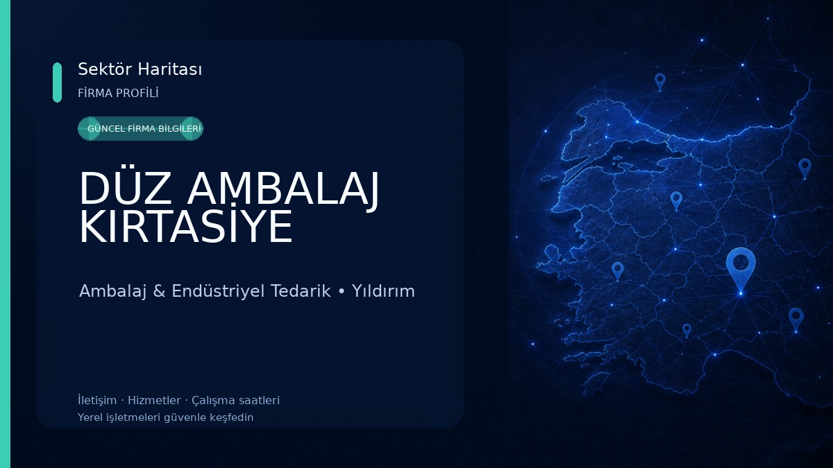 DÜZ AMBALAJ KIRTASİYE Ambalaj & Endüstriyel Tedarik