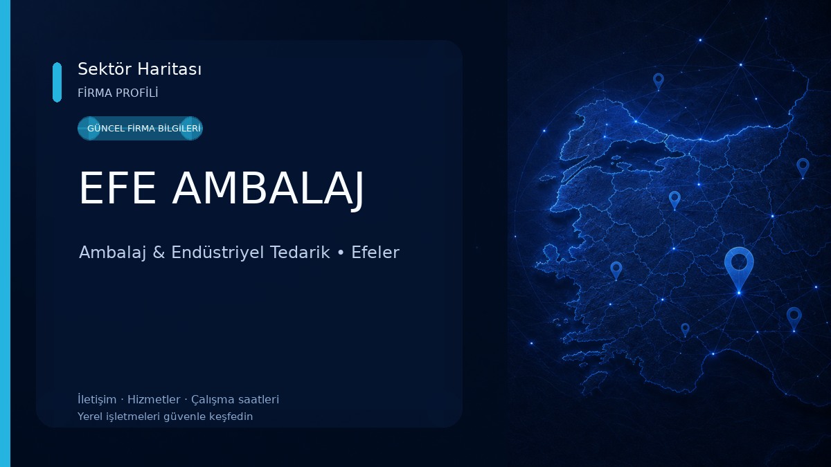 EFE AMBALAJ Ambalaj & Endüstriyel Tedarik