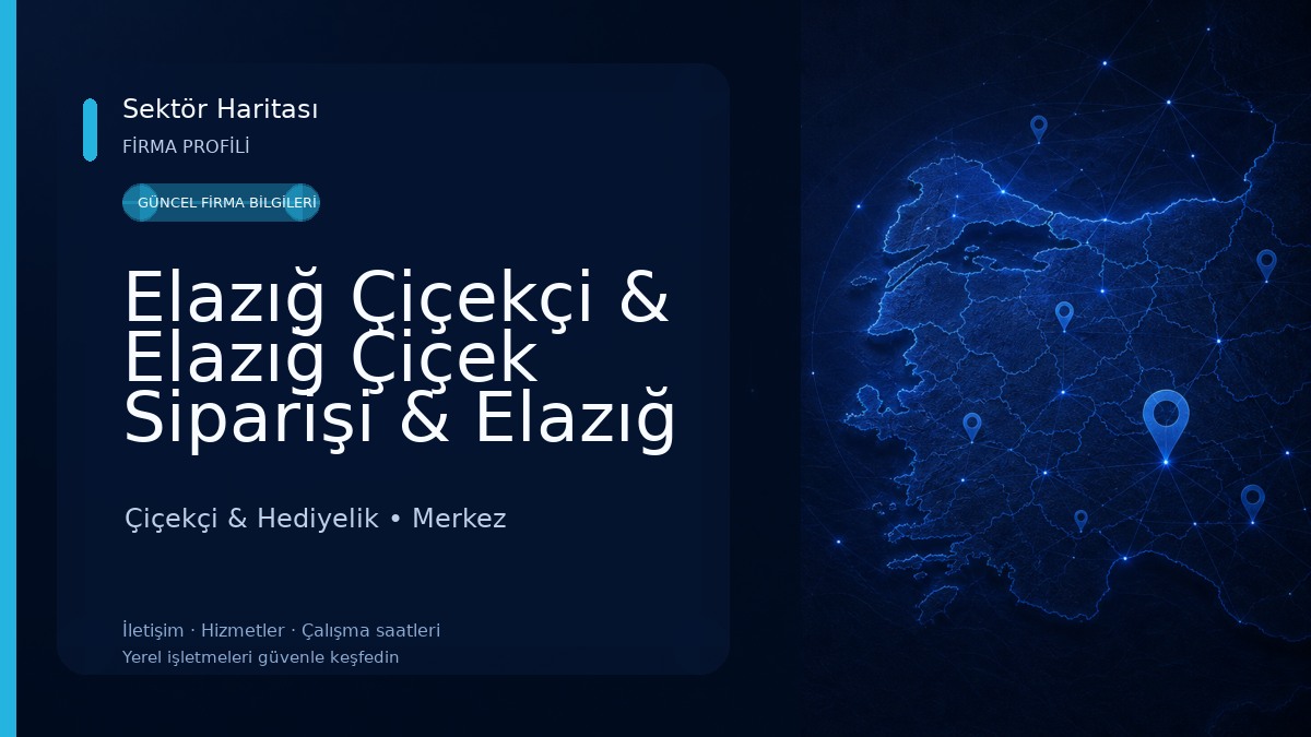 Elazığ Çiçekçi & Elazığ Çiçek Siparişi & Elazığ Optimum Çiçekçilik Çiçekçi & Hediyelik