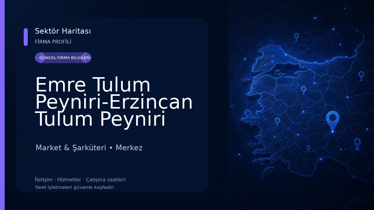 Emre Tulum Peyniri-Erzincan Tulum Peyniri Market & Şarküteri