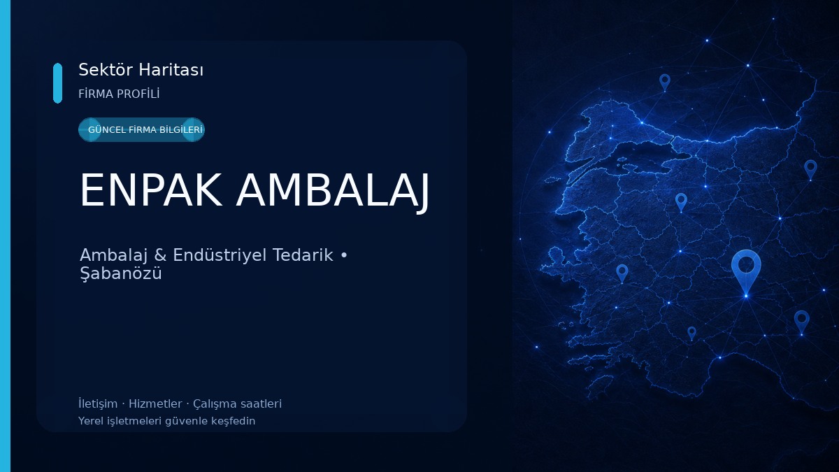 ENPAK AMBALAJ Ambalaj & Endüstriyel Tedarik