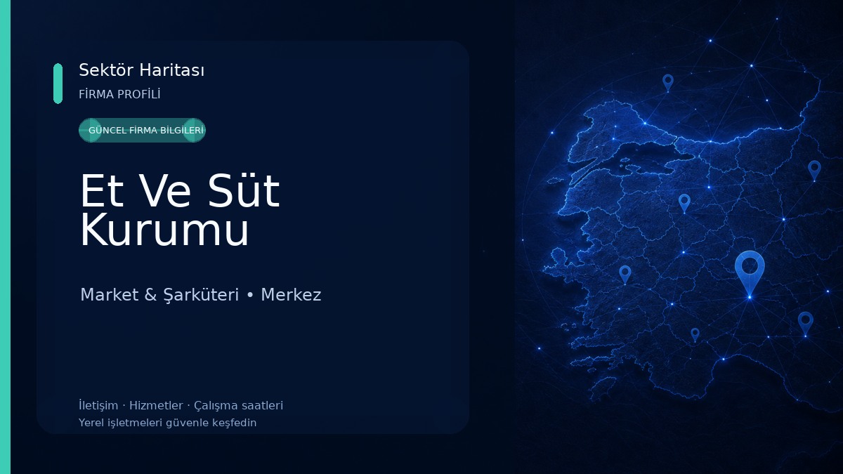 Et Ve Süt Kurumu Market & Şarküteri