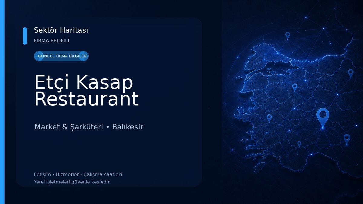 Etçi Kasap Restaurant Market & Şarküteri