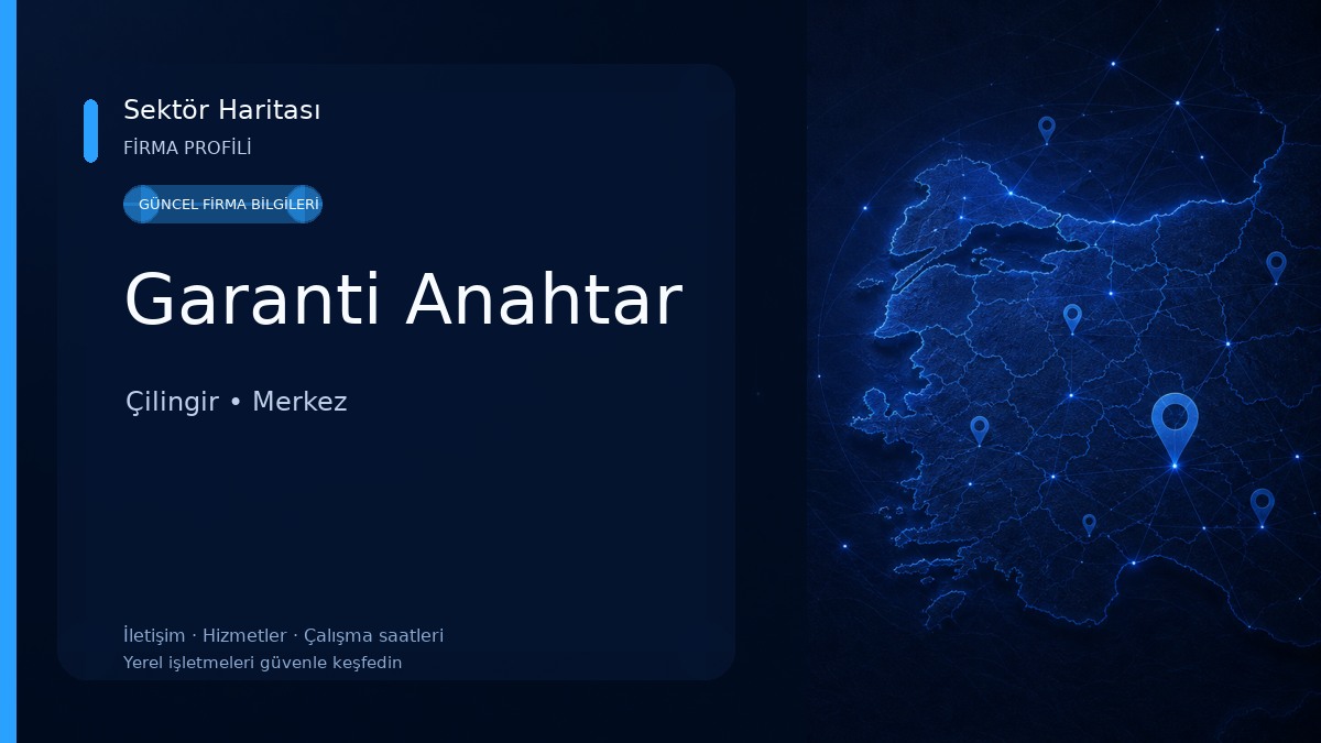 Garanti Anahtar Çilingir