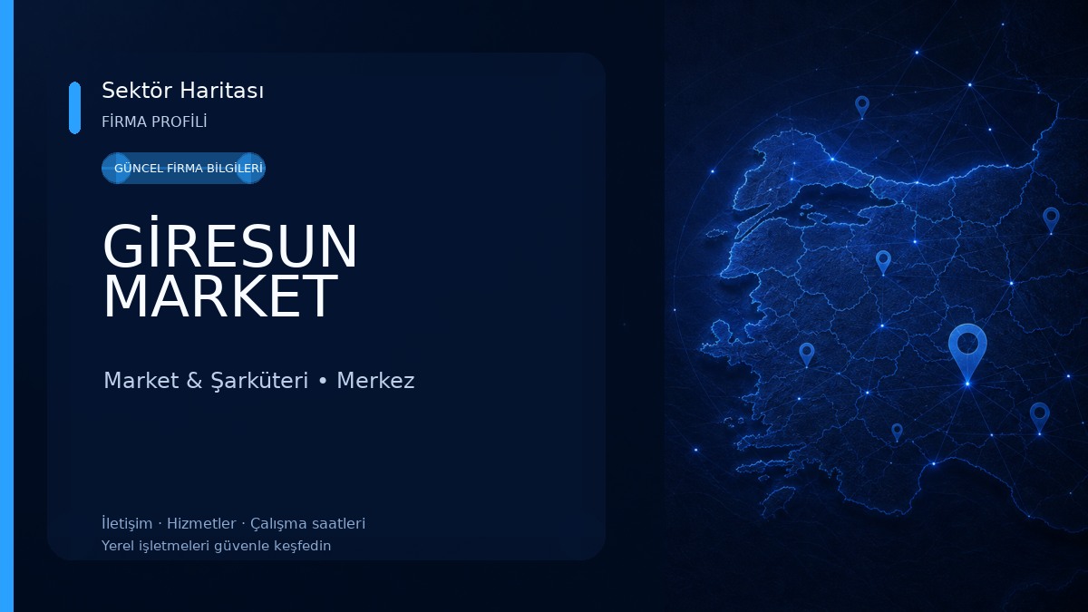 GİRESUN MARKET Market & Şarküteri
