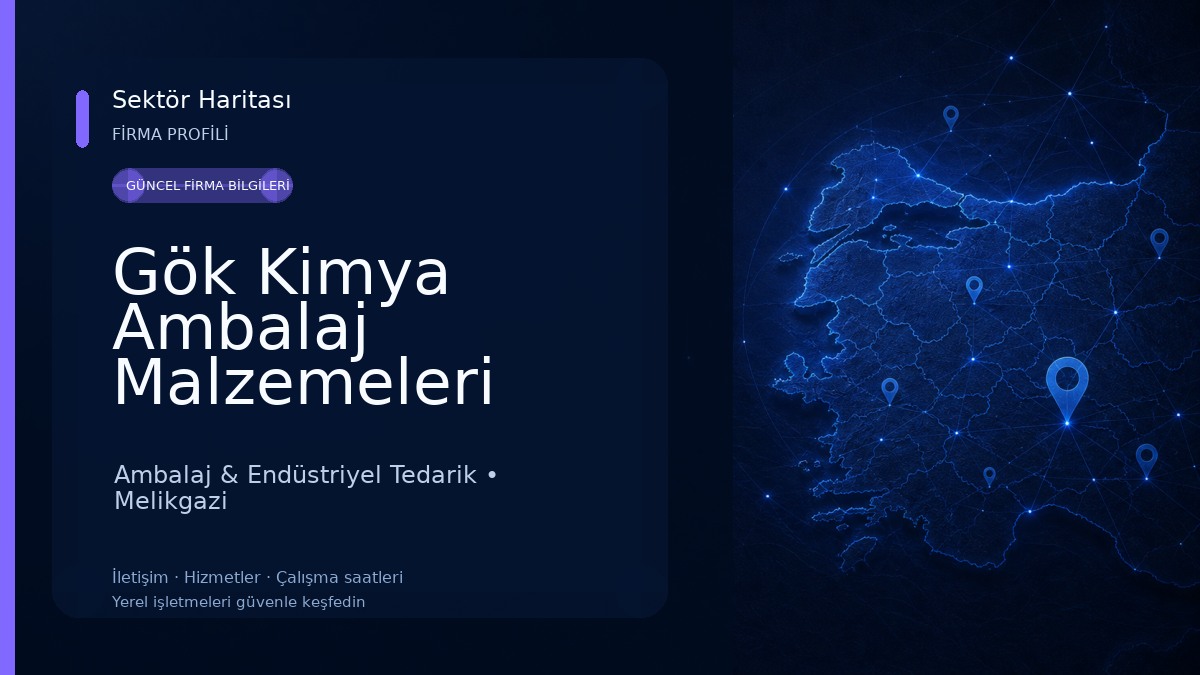 Gök Kimya Ambalaj Malzemeleri Ambalaj & Endüstriyel Tedarik