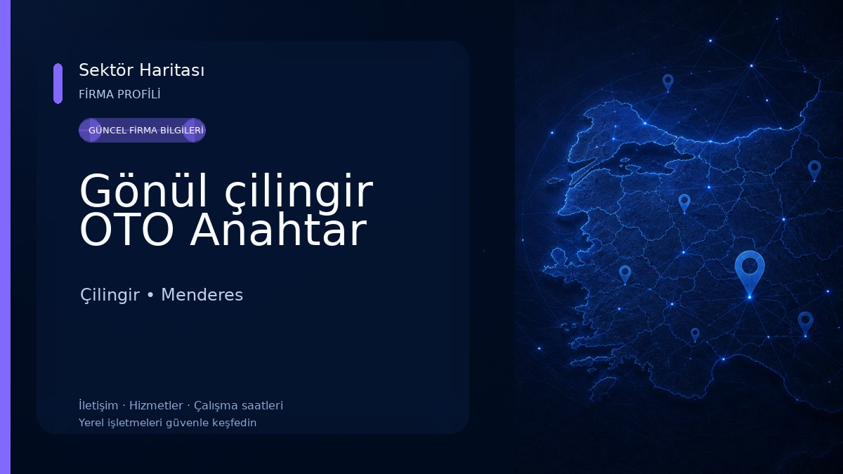 Gönül çilingir OTO Anahtar Çilingir