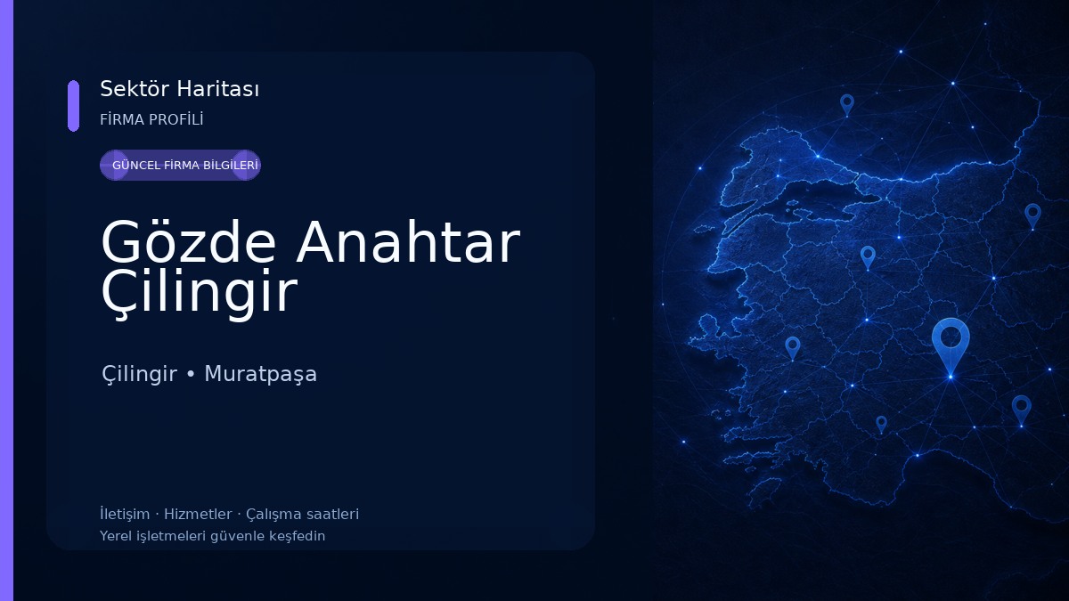 Gözde Anahtar Çilingir Çilingir