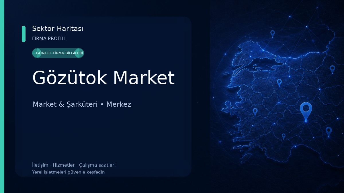 Gözütok Market Market & Şarküteri