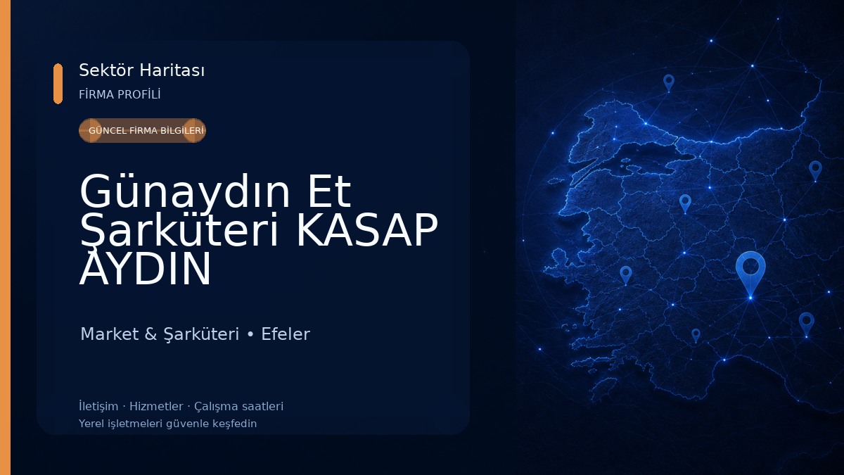 Günaydın Et Şarküteri KASAP AYDIN Market & Şarküteri