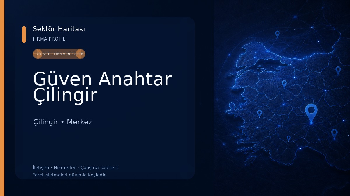 Güven Anahtar Çilingir Çilingir